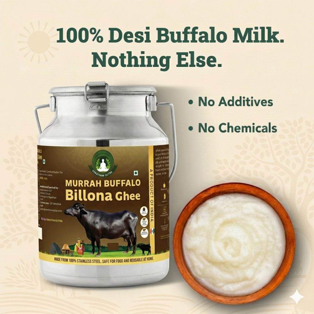 Desi ghee ( murrah buffalo) - 5L