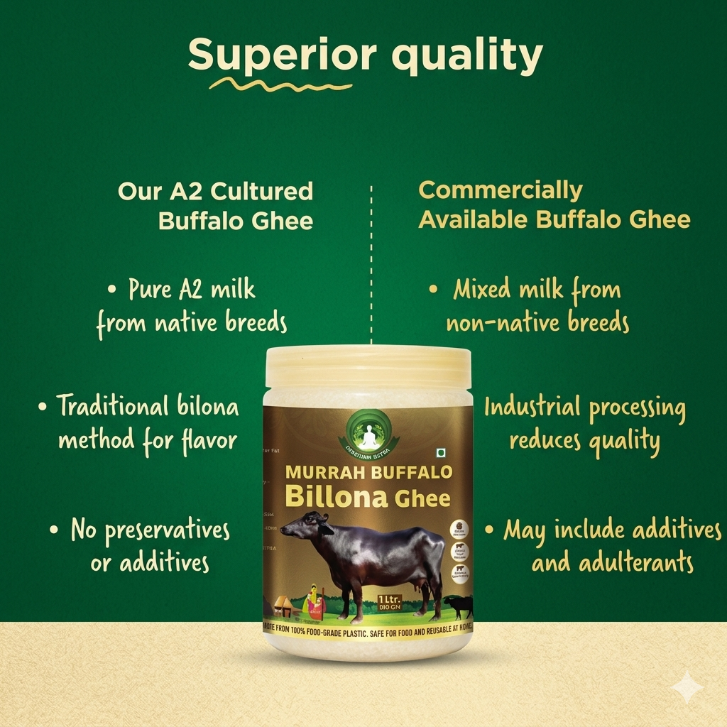 Desi ghee ( murrah buffalo) - 2L