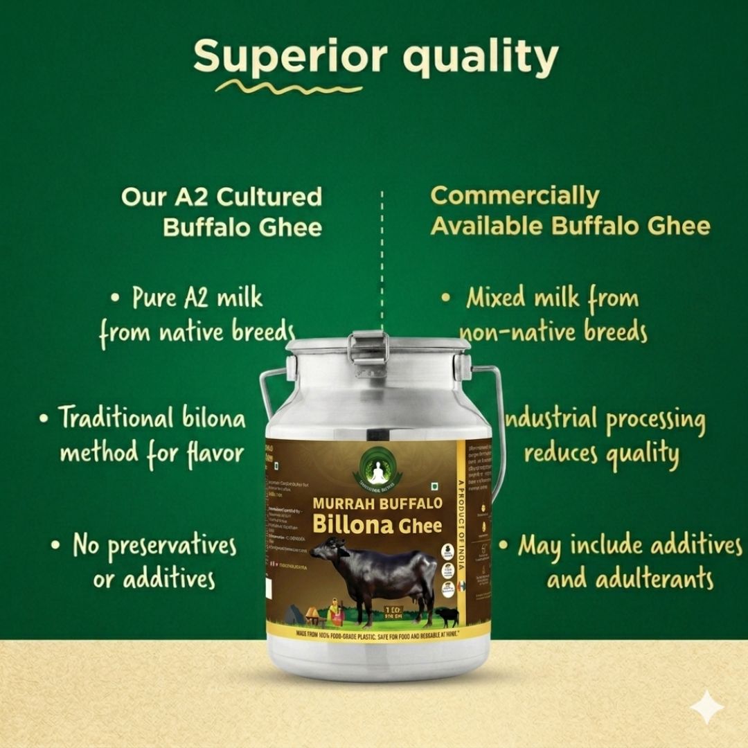 Desi ghee ( murrah buffalo) - 5L