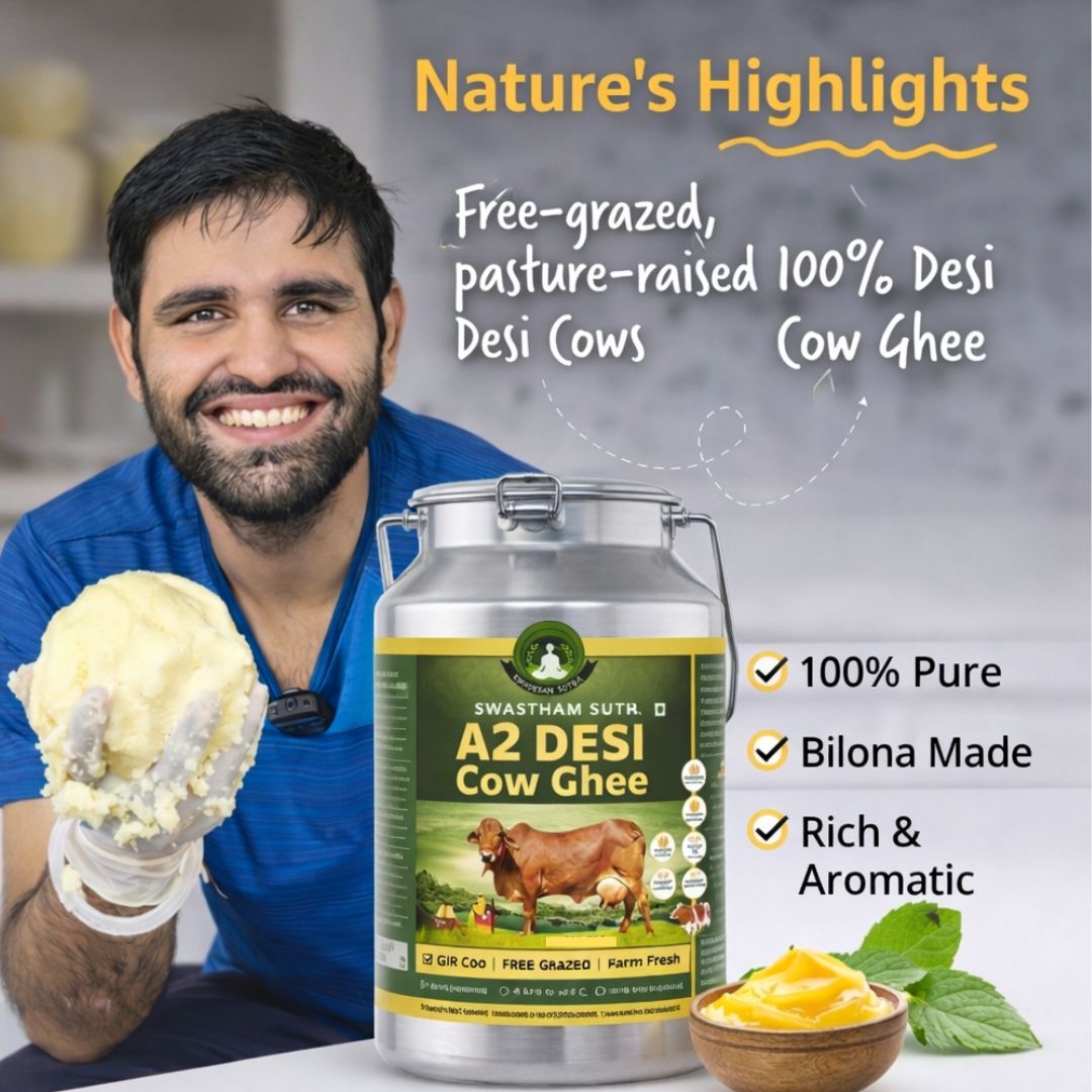 A2 desi cow ghee - 5L
