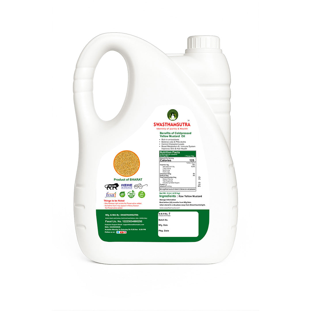 Yellow Mustard Oil - 5L