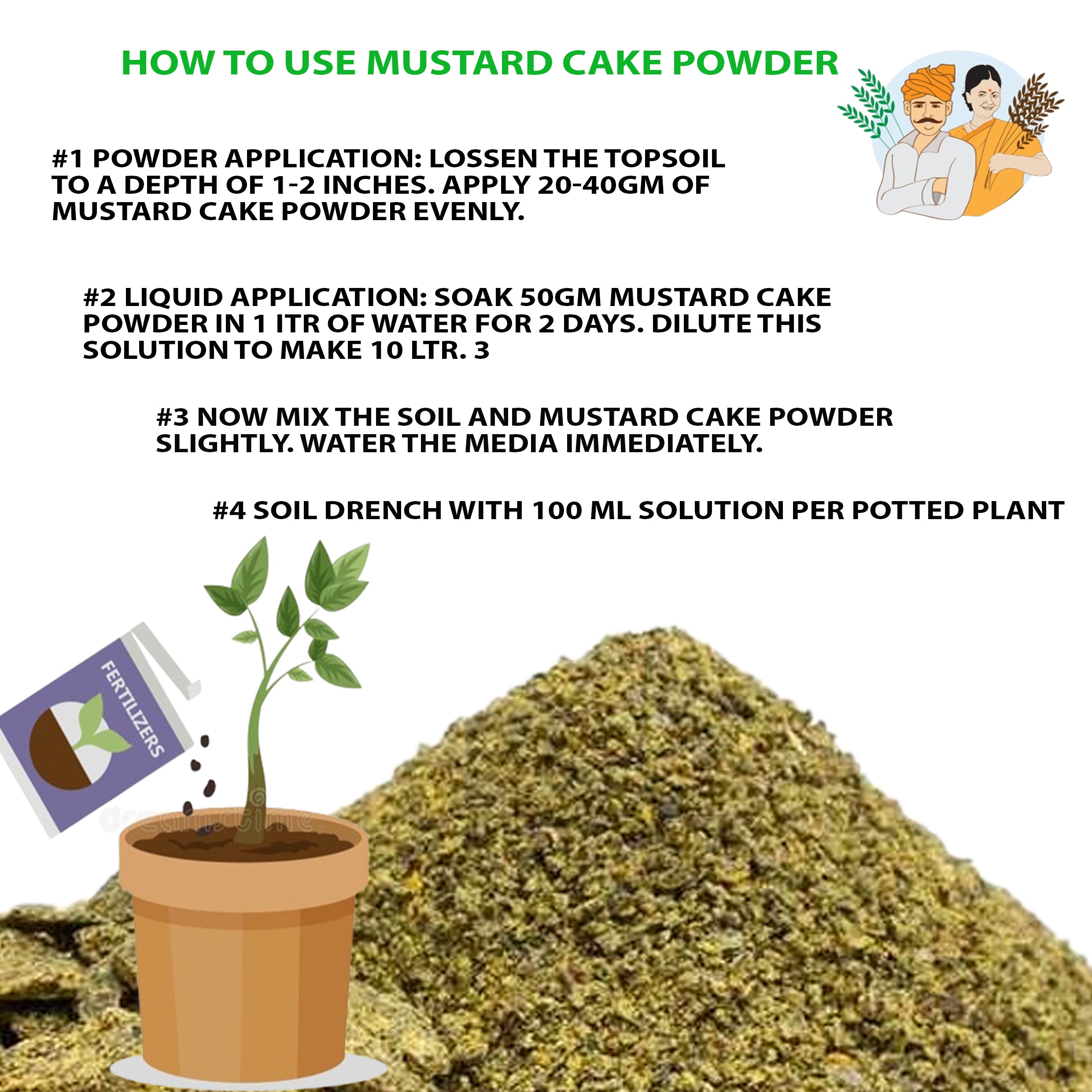 MUSTARD KHALI - 1KG